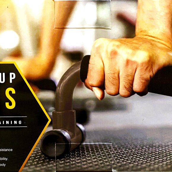 CAP Push Up Bars Set for Strength Training - Picture 1 of 3